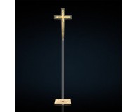 Standkreuz Elegance-Acryl 180cm Höhe, eingelegte Stofffarbe wählbar*